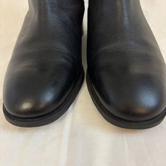 Reaction Kenneth Cole Salt Genuine Black Leather Chelsea Boot Women's Size 9.5M - Picture 5 of 12